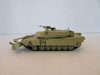 Playing Mantis Johnny Lightning Diecast Armored Tank w/Mine Sweepers M4 Tan  H2