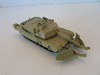 Playing Mantis Johnny Lightning Diecast Armored Tank w/Mine Sweepers M4 Tan  H2