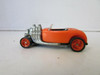 MATTEL DIECAST CAR 1993 ORANGE HOT ROD RACER CONVERTIBLE MCDONALDS CHINA  H2
