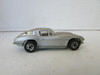 MATTEL DIECAST CAR 1979 SILVER CORVETTE SPORTS CAR SPLIT WINDOW HONG KONG  H2