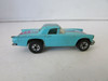 MATTEL HOT WHEELS DIECAST CAR 1977 AQUA 1950'S THUNDERBIRD HONG KONG  H2