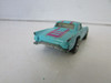 MATTEL HOT WHEELS DIECAST CAR 1977 AQUA 1950'S THUNDERBIRD HONG KONG  H2