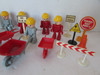ASST OF CONSTRUCTION HARD HAT WORKERS FIGURES 2.75" UNBRANDED & ACCESSORIES H23