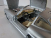 BURAGO DIECAST 1954 MERCEDES BENZ 300SL CAR MADE IN ITALY 1/24TH SILVER   LotD