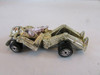 DIECAST MATTEL HOT WHEELS 1988 ZOMBOT CAR GOLD WITH PINK GUN