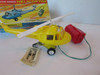 Vintage Louis Marx Battery Operated Remote Control Helicopter Hong Kong Boxed