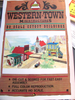 A.H.M. Western Town Ministructures HO Scale Cutout Bldgs Church Jail Hotel S31UU
