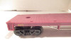 LIONEL TRAINS- POST-WAR - 6405 MAROON FLAT CAR- 0/027 - LN -  H1