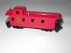 HO TRAINS - BACHMANN SANTA FE CABOOSE- KNUCKLE COUPLERS - EXC.- S31QQ