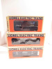 LIONEL- 52028- TTOS 3 PACK OF FORD ROLLING STOCK-  0/027- LN- BOXED- H1