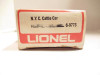 LIONEL TRAINS -9773 NEW YORK CENTRAL STOCK CAR - 0/027- NEW -H1C