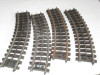 LIONEL - SUPER O CURVE TRACK - 4 SECTIONS  FAIR - ON SALE - H26