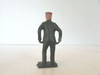 VINTAGE DIECAST FIGURE TRAIN CONDUCTOR RED CAP MADE IN ENGLAND  2.25"  M41