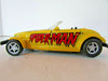 MAISTO DIECAST 2001 CHYSLER PROWLER MARVEL 2004 1/39 SCALE YELLOW SPIDERMAN H5