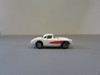 KIDCO DIECAST CAR WHITE CORVETTE HARDTOP OPENING HOOD MADE IN HONG KONG 1979 H2