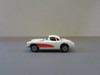 KIDCO DIECAST CAR WHITE CORVETTE HARDTOP OPENING HOOD MADE IN HONG KONG 1979 H2