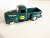 DIECAST RUTLAND GREEN PICK UP TRUCK -4" LONG- EXC.- H36