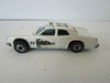 MATTEL HOT WHEELS DIECAST HIGHWAY PATROL CAR #12 WHITE 1979 HONG KONG  H2
