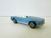 MATCHBOX DIECAST CAR NO.8 MERCEDES 350SL BLUE CONVERT. 1973 ENGLAND H2