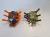 MCDONALDS 2013 HEX BUG NANO SPIDERS ORANGE AND BLACK   L7