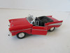 Welly 42357 Diecast Red 1957 Chevy Belair Convertible H5