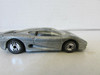 MATTEL HOT WHEELS 1992 SILVER GREY SPORTS CAR METALLIC MADE IN MALAYSIA  H2