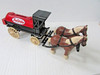 ERTL 7624 DIECAST COLLECTIBLE BANK TRUE VALUE HARDWARE HORSE & WAGON 9.5"L   S1