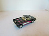 MC TOY DIECAST '57 CORVETTE SCALE 1/39 BLACK WITH PINK MACAU 4.25"L  H8