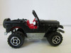 VTG MAJORETTE DIE CAST 4 X 4 JEEP #244-290 FRANCE 1/54 BLACK  H2
