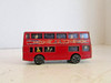 CORGI JUNIORS DIECAST DAIMLER FLEETLINE DOUBLE DECKER BUS RED VISIT BRITAIN   H2