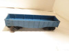 LIONEL POST-WAR - SHORT BLUE GONDOLA- NO LETTERING/NUMBERS- 027- FAIR - S18