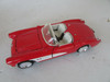 DIECAST SS7708 CHEVROLET 1957 CORVETTE RED CONVERTIBLE  1/24 SCALE   LotD