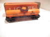 LIONEL POST-WAR 6315 LIONEL LINES CHEMICAL TANK CAR- 0/027- NEW IN THE BOX - H1