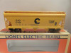LIONEL TRAINS 17105 C & O CHESSIE STANDARD 'O' ACF 3 BAY HOPPER - 0/027 NEW-B24