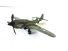 Diecast Military WWII A261P-40 Warhawk 5" Wingspan Green  H2