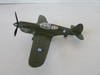 Diecast Military WWII A261P-40 Warhawk 5" Wingspan Green  H2