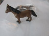 Lionel Horse Figures Brown with Black Mane Set of Two 1.75"H Unused  M39