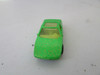 MATTEL HOT WHEELS DIECAST CAR 1984 GREEN SPARKLE PAINT YELLOW INT. MALAYSIA H2