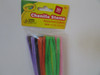CRAYOLA CHENILLE STEMS PIPE CLEANERS 50 PC 30.5CM ASST COLORS 12"L NEW  L24