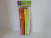 CREATIVITY STREET GIANT STEMS PIPE CLEANERS 50 PC 12MM ASST COLORS 12"L NEW  L24