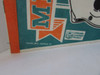 NFL MIAMI DOLPHINS  FOOTBALL PENNANT TRENCH MFG BUFFALO NY 30" FULL SIZE S1