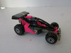 MATTEL HOT WHEELS DIECAST CAR MALAYSIA 1991 #7 RACE CAR PINK BLACK  H2