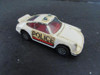 DIECAST CORGI JUNIORS PORSCHE CARRERA WHITE POLICE CAR NEEDS CLEANING  H2B
