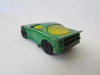 VINTAGE DIECAST MATTEL 1993 HOT WHEELS GREEN SPORTS CAR YELLOW INTERIOR H2B