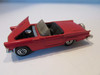 DIECAST CORGI FORD THUNDERBIRD RED CONVERTIBLE 1980 GREAT BRITAIN H2C