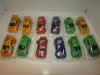 LOT OF 10 NEW PLASTIC PULL-BACK SPORTS CARS- ASSORTED COLORS-  CLOSEOUT - L34