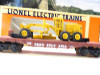 LIONEL TRAINS -MPC - 16934 PENNSYLVANIA FLAT CAR W/ERTL GRADER- 0/027- LN -B15