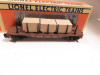 LIONEL TRAINS 16386 SOUTHERN PACIFIC FLAT CAR W/LOAD- 0/027- LN- BXD- B18