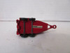 VTG CORGI JUNIORS DIE CAST RICE HORSEBOX RED MADE IN GR. BRITAIN 2.5"L   H2