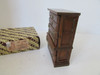 CONCORD 4696 DOLLHOUSE FURNITURE  WOODEN TALL CHEST OF DRAWERS L165C